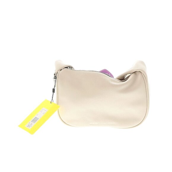 NWT The Pushlock Mini Hobo Bag Marc Jacobs Cloud White - Picture 2 of 4